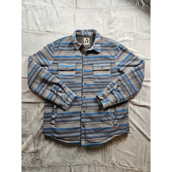 voyager Other - Voyager Shacket Men's Women's Size L Heavy Fleece Outerwear Inside Media Pockets